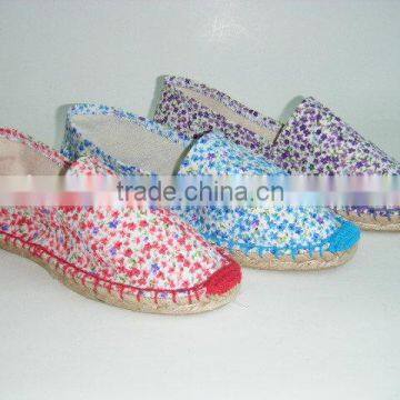 Latest wholesale casual shoes women espadrilles