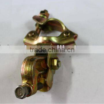 Zinc plated scaffold beam clamps