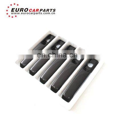 w463 g500 g550 g350d g63 g65 carbon fiber material handle cover 1990-2018y gclass door handle cover and DRY handle base cover