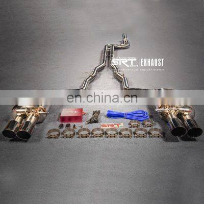 Stainless Steel Exhaust System Pipe for BMW 5 Series F10 F18 Muffler for 525 535 Cat Back With Valve Control and Downpipe photo-2