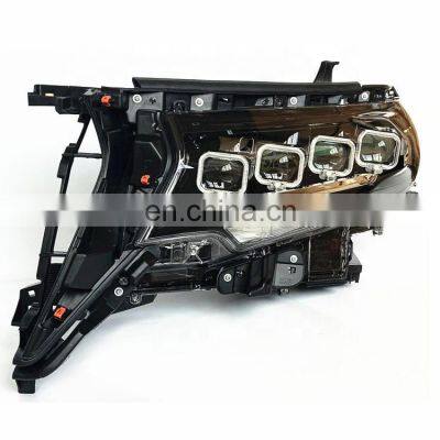 4x4 Accessories 4 Bean Led Headlight for Land Cruiser Prado GXL wagon 2018