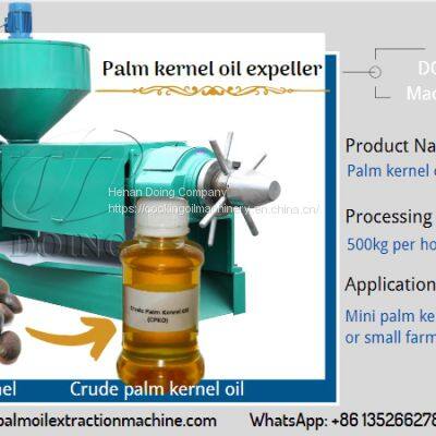 Small Scale Palm Kernel Oil Machine Palm Kernel Oil Processing Machine Palm Kernel Oil Crushing Machine