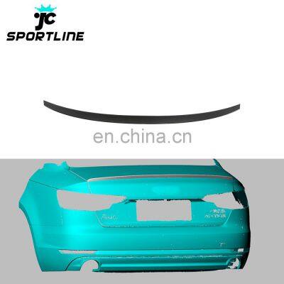 Carbon Fiber S4 Rear Trunk Spoiler for Audi A4 B9 SLINE S4 Sedan 17-19