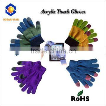 2015 hot sale Touch screen Gloves for smart phone