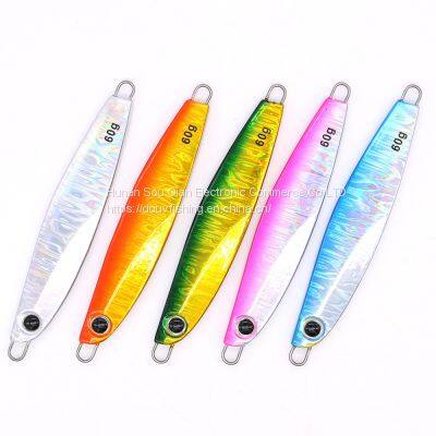 DUUV Shore Casting Jigging Lure 30g 40g 60g SaltWater Lead Fish Metal Jig