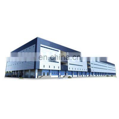 Professional Design Modern Sloped Light Steel Structure Prefab Office Building