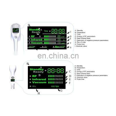 Factory Body Slimming Machine 40K Vacuum RF Body Massage Machine Beauty Salon V8 Plus Shaping Loss Weight Machine