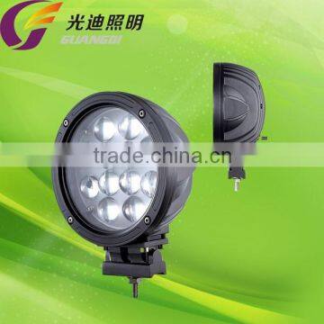 60w round led work light for jeep