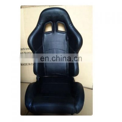 Racing Seat PVC Black  with slider Rail car seat for Universal Automobile Racing Use  JBR1032 sports racing seat