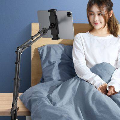 2022 New Arrival Flexible Bedside Desk Mount Clip Phone Bracket Holder Long Arm Bed Lazy Tablet Stand for IPad Smartphone photo-5