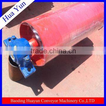 ISO certificate steel pipe conveyor snub pulley for cement industry