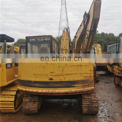 cat digging machine e70b , second hand 7ton cat excavator , cat e70b e120b e200b digger machine