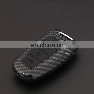 Custom Folding 3 Buttons Silicone Chain Ring Car Key Shell Cover For Honda ACCORD CIVIC ODYSSEY