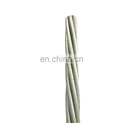 1.6mm 2.0mm 2.5mm Galvanized Steel Wire 12.7mm Steel Wire Strand 19 Wire Steel Stranding