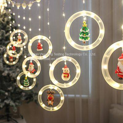 Christmas lights string export inspection items