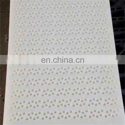 High Quality Food Grade White Perforated Plastic Sheet For Sterilization Layer Pads and water Filters