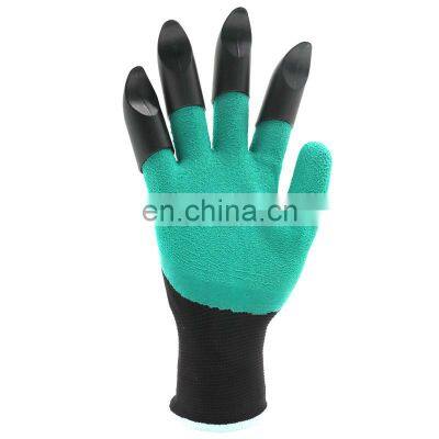 Household Customized Protective Gear Working Gardening Plastic Claws Gloves With Claws photo-3