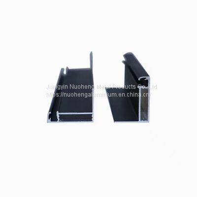 Solar PV Modules Mono Watt Cell Panel Aluminium Alloy Support Frame Profile With Black Anodized photo-2