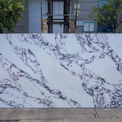 Code：2262，Calacatta artificial stone quartz slab kitchen countertops