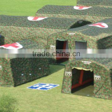 100% air sealed gaint Inflatable tent for army tent