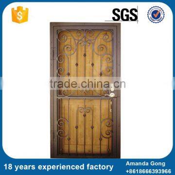 High Cost Performance Big Wrought Iron Gate Main Door Design