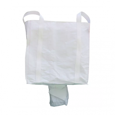 Polypropylene Black FIBC PP Big Bag Grs Certified Factory 2000kg Bulk Sack Inner Corner 1 Ton Super Jumbo Sand Bag PP Woven Jumbo Bag