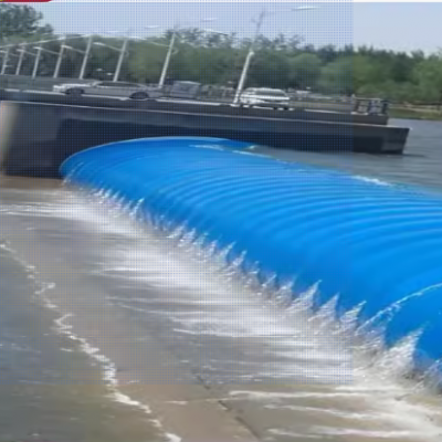 Water-filled inflatable rubber dam Barrage Manufacturer Direct Supply