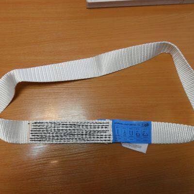 500kg One Way White Webbing Sling 1Ton Lifting Sling photo-3