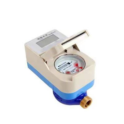 Factory Smart Digital Flow Meter Prepaid IC Card Water Meter With Sim Card