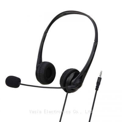 casque job noise cancelling from home work centers headset telephone USB call center hand phone free calling earbud earphone