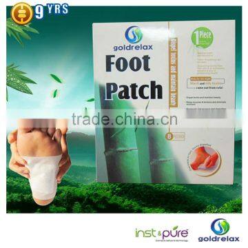 factory supply new korea detox foot patch with CE