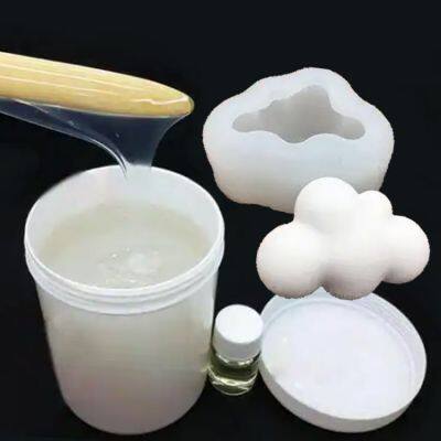 two component platinum cured RTV silicone rubber 20A shore hardness for cement molds