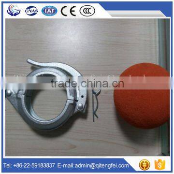 snap forged clamp for staionary pump