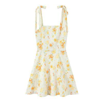 Women's 2025 Fashion Decoration Printed Poplin Dress for Women photo-3