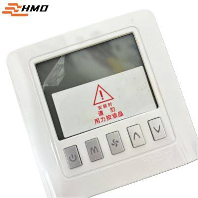 Schneider Fan Coil Unit LCD Thermostat, Dual-Tube, White TC500-2FMS-WH photo-4