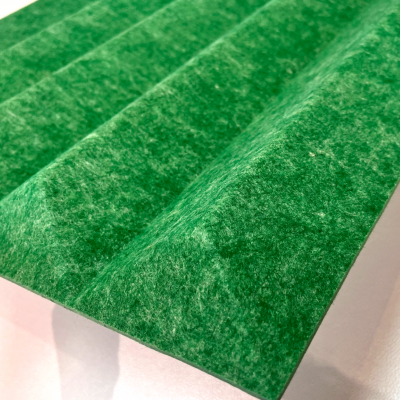 Acoustic Sound Fireproof Polyester Fiber Acoustic Wall Panels With Fabrication Grooving photo-5