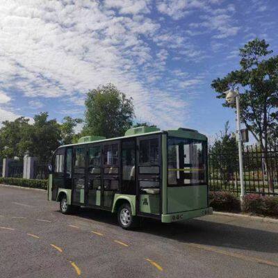 Direct Sales of Sightseeing Vehicles From First-hand Manufacturers - Electric Version of 14-seater Sightseeing Vehicles, the Source Products. Enclosed Sightseeing Vehicles With Doors for Scenic Spots photo-5