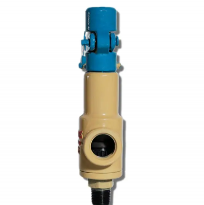 High Quality Carbon Steel Pressure Relief Valve Threaded Safety Valve photo-2