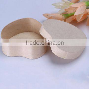 Poplar Heart Shape Food Box Wooden Box for Gift ,polar Wood Packing Box photo-2