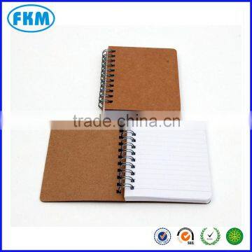 handmade hardcover notebook with pen