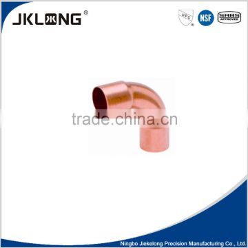 J9703 factory direct pricing copper 90 deg big R elbow for refrigerator and air conditioning