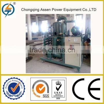 High voltage frying oil filter machine