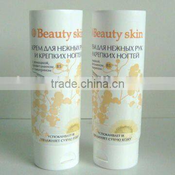 Plastic Tube with snap-on flip cap for Skin Care Products