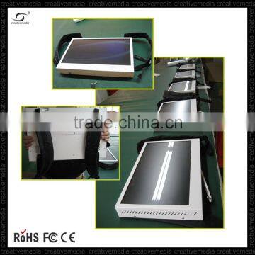 19inch Widescreen Lcd Monitor Portable Backpack Lcd Outdoor tv Advertising Display photo-2