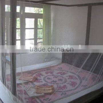 Rectangular treated mosquito net