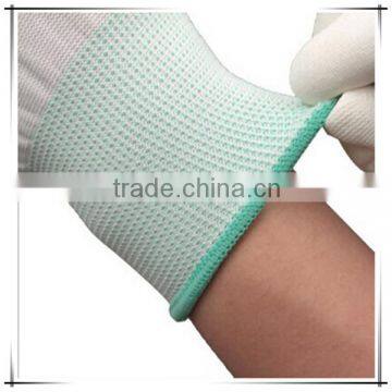 White PU Coated Work Gloves Nylon photo-5