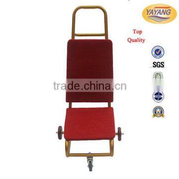 Hotel banquet stacking chair trolley chair cart