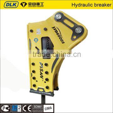 side type hydraulic breaker JSB6500S suits for 55-120 ton