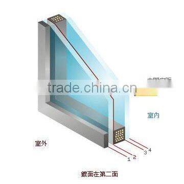 5+6A+5 double glazing glass