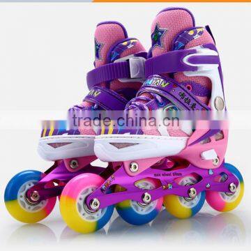 Children's kids roller skates ,roller skating with flash mesh